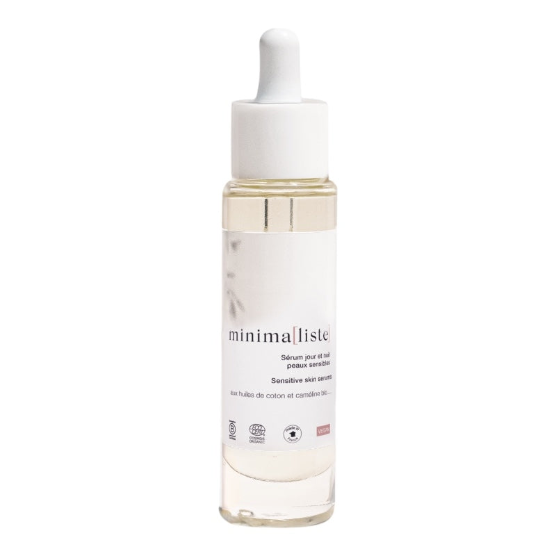 Sérum jour & nuit peaux sensibles BIO coton