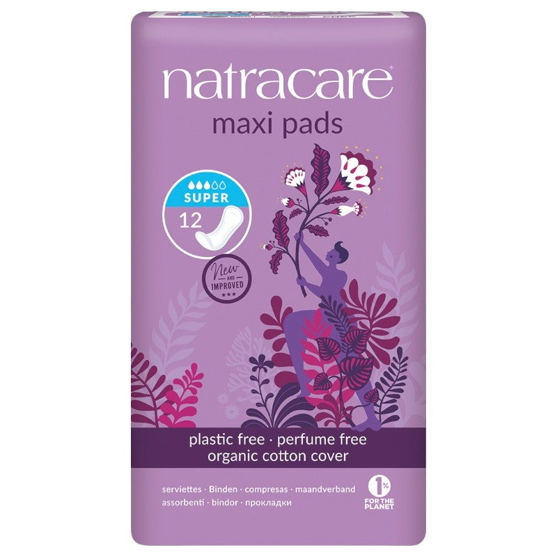 Serviettes hygiéniques BIO Super flux moyen fort