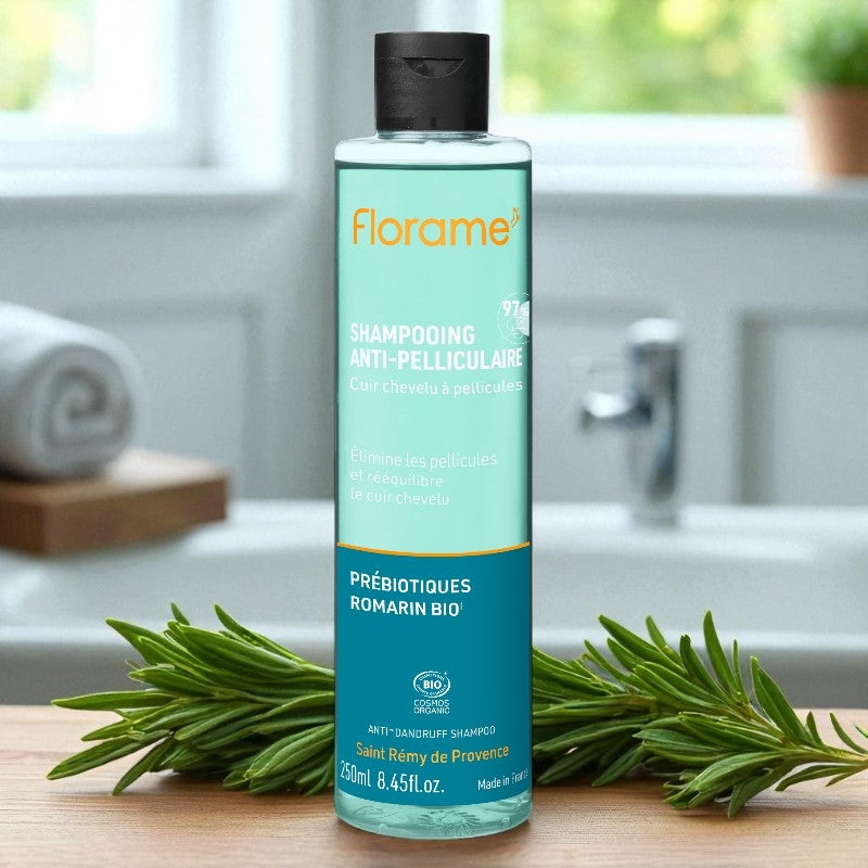 Florame - Anti-Schuppen-Shampoo Präbiotika & Rosmarin BIO 250ml