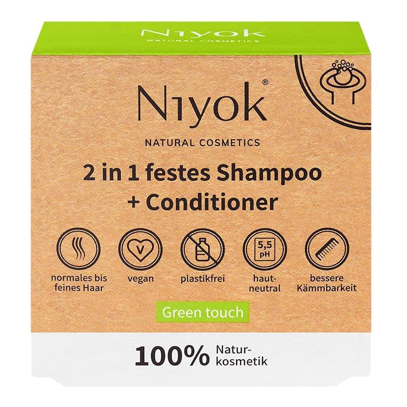 Shampooing & après-shampooing solide Green touch