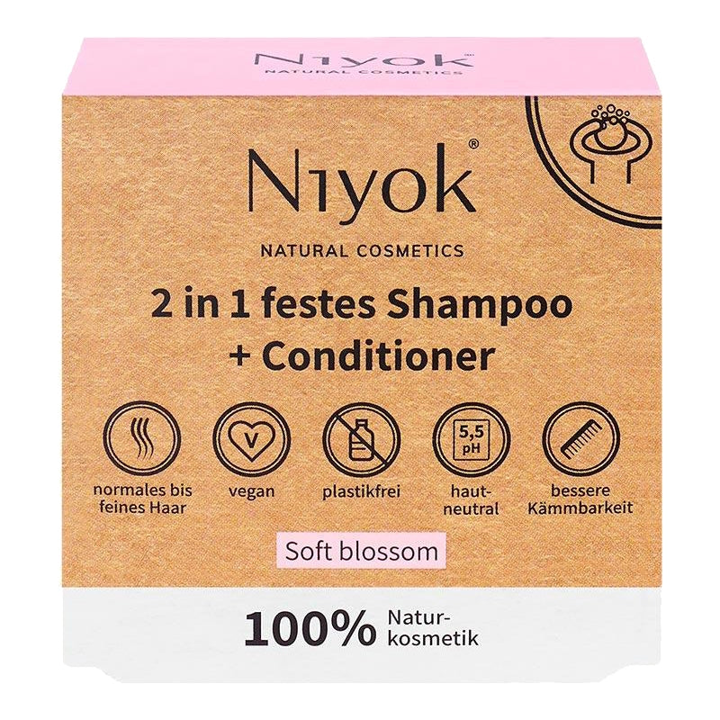 Shampooing & après-shampooing solide Soft blossom