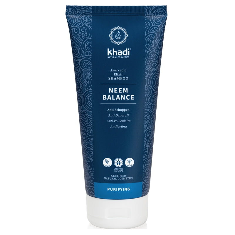 Khadi - Shampooing ayurvédique anti-pelliculaire neem 200ml