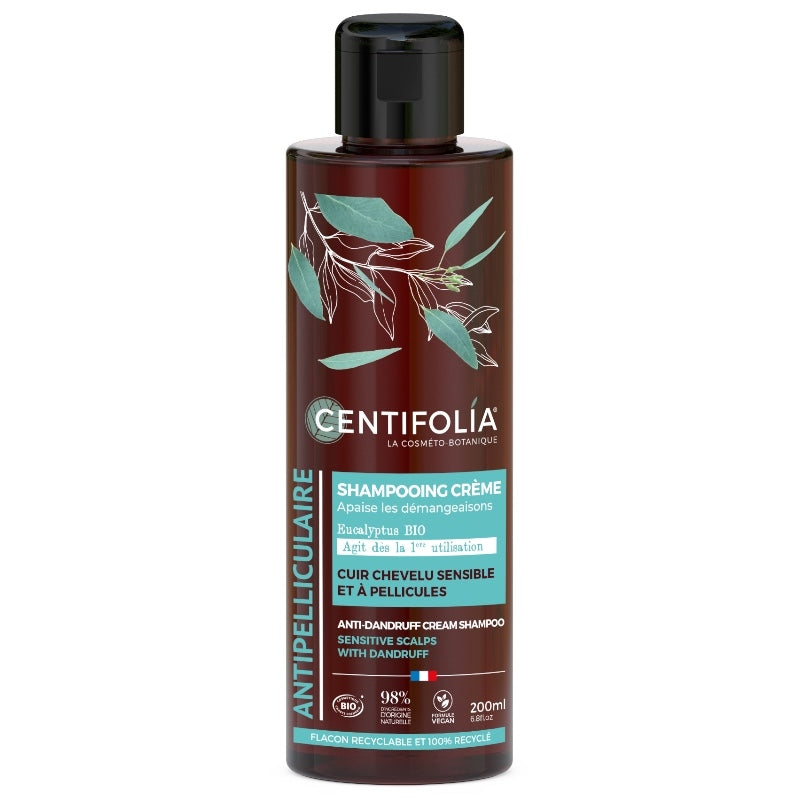 Centifolia - Shampooing crème anti-pelliculaire BIO eucalyptus 200ml