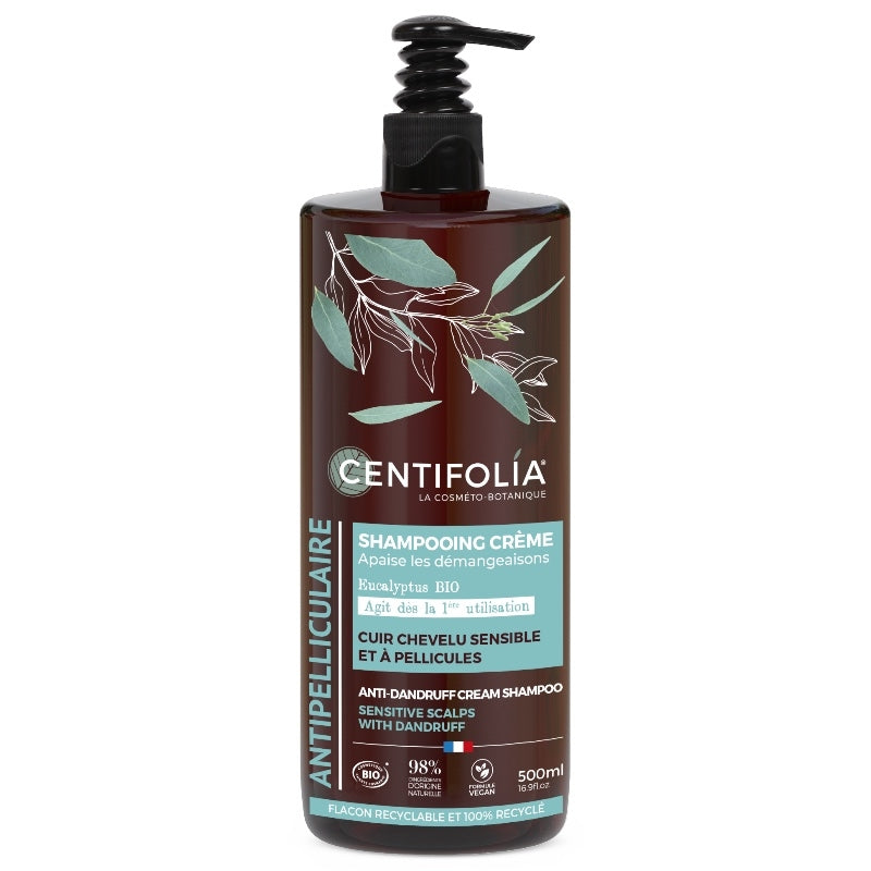 Centifolia - Shampooing crème anti-pelliculaire BIO eucalyptus 500ml