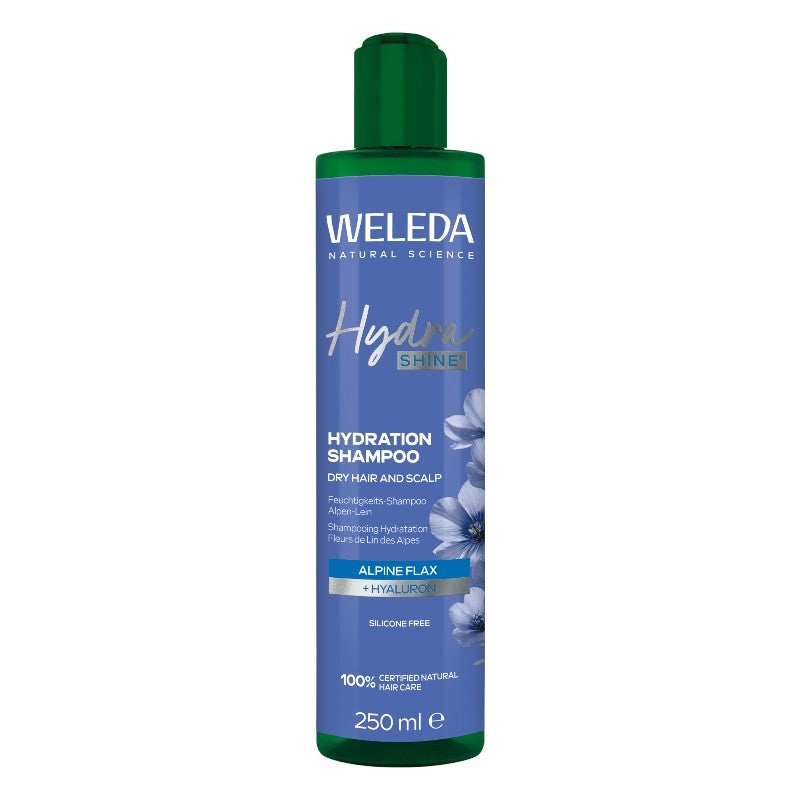 Shampooing hydratation fleurs de lin des Alpes BIO