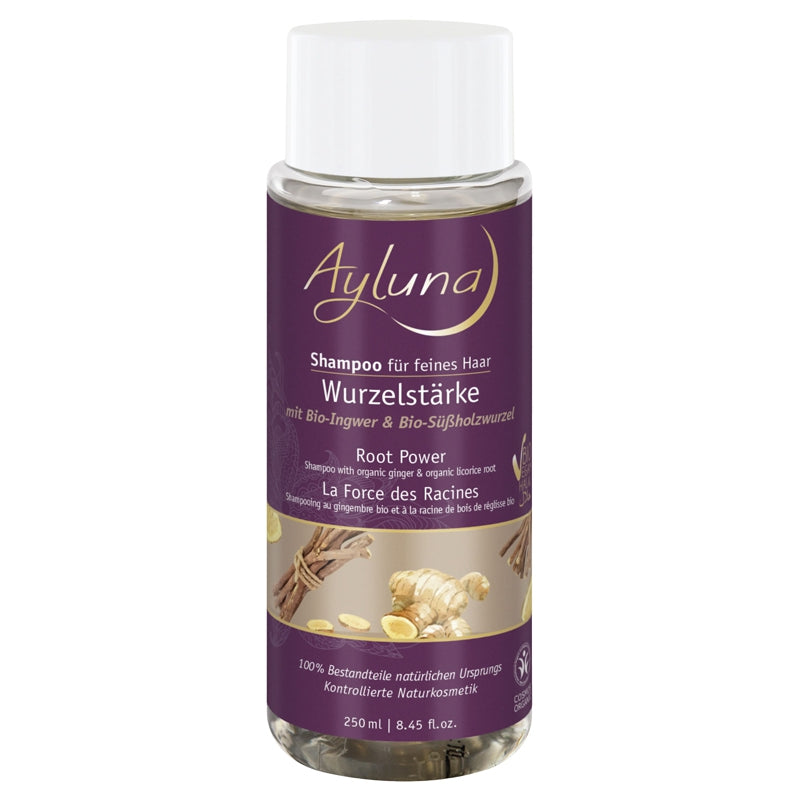 Ayluna - Haarwurzel stärkendes Shampoo Ingwer BIO 250ml