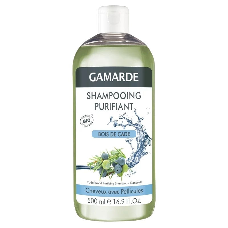 Gamarde - Shampooing purifiant BIO - bois de cade - cheveux avec pellicules