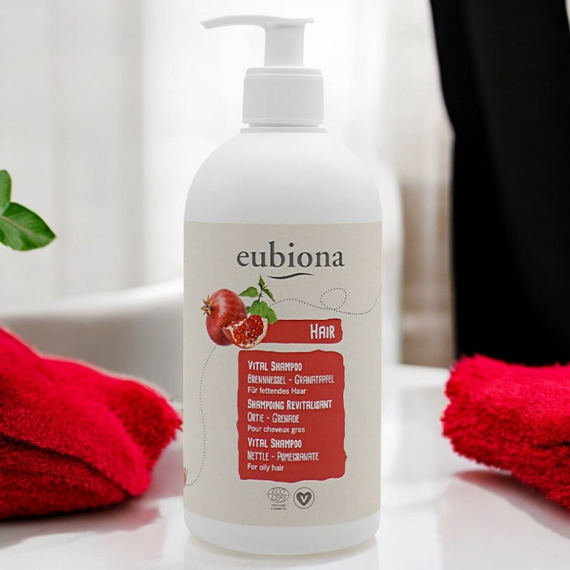 Eubiona - Shampooing revitalisant BIO ortie & grenade 500ml