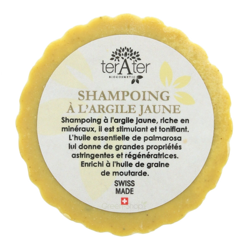 Shampooing solide à l'argile jaune BIO