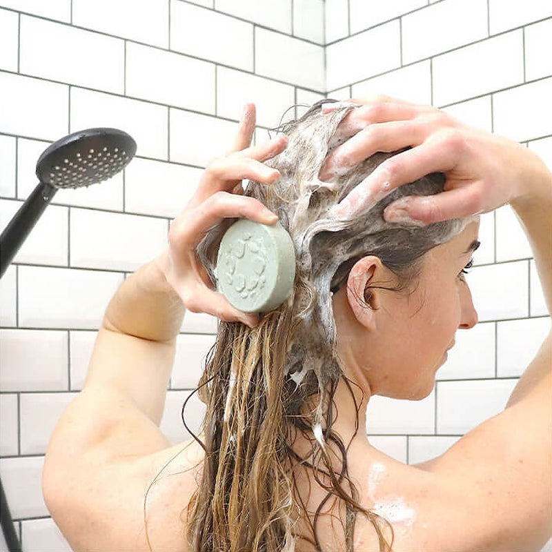 Festes Shampoo für fettiges Haar Spirulina & grüne Tonerde