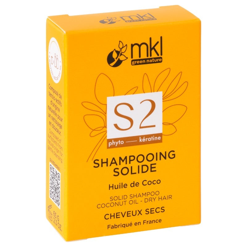 Shampooing solide cheveux secs coco