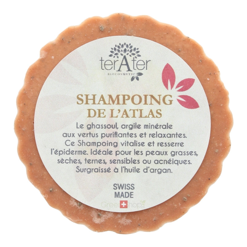Shampooing solide de l'atlas BIO