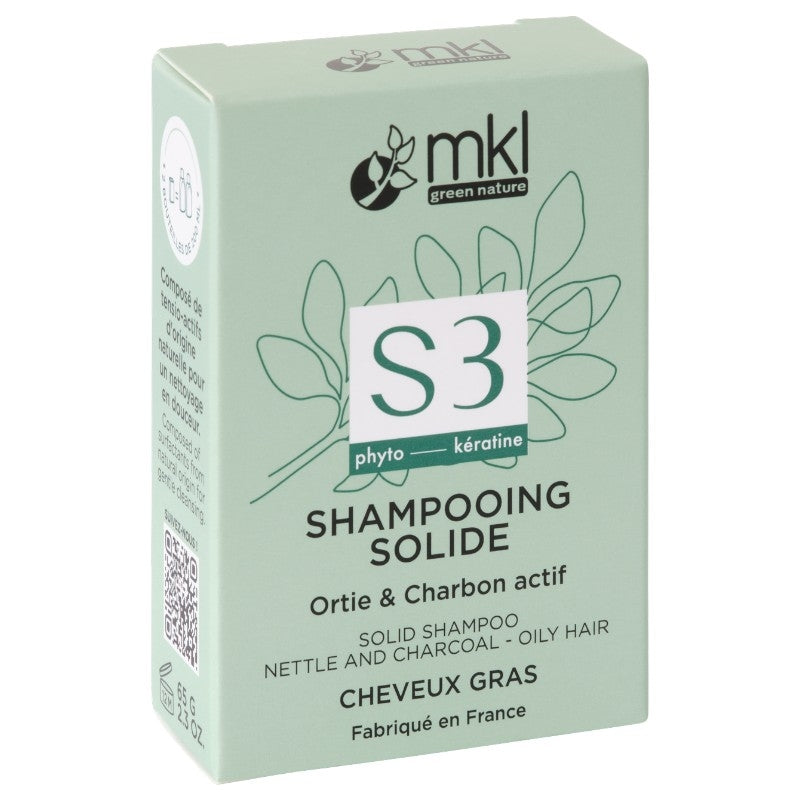 Shampooing solide purifiant charbon actif