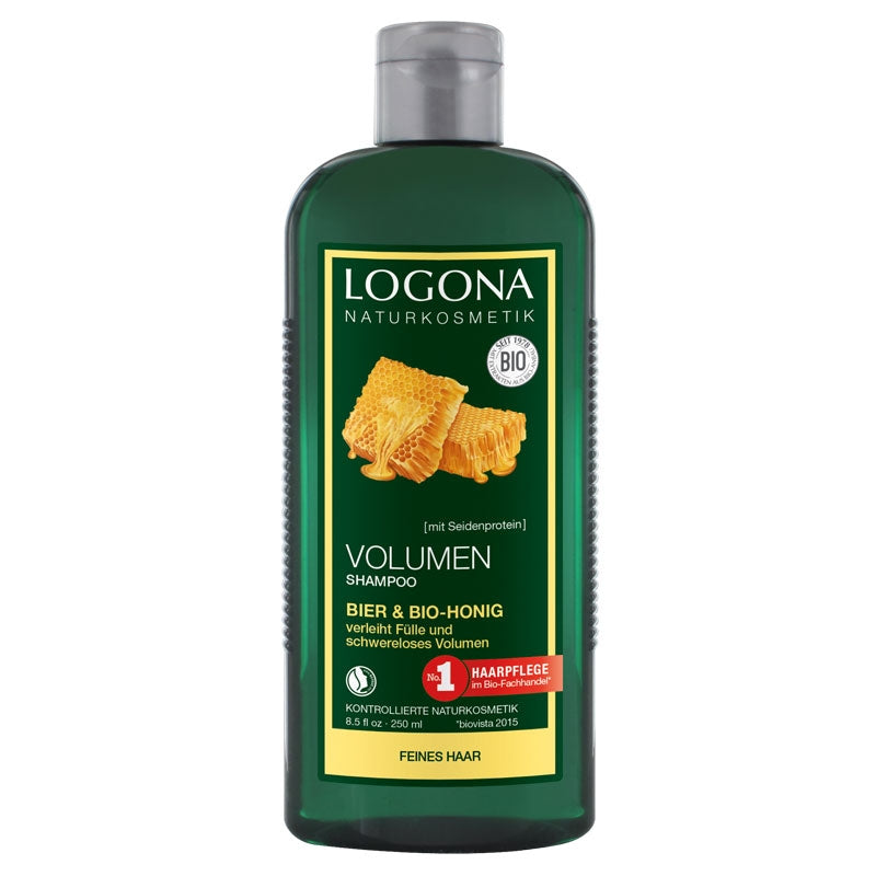 Volumen-Shampoo mit Honig und Bier BIO