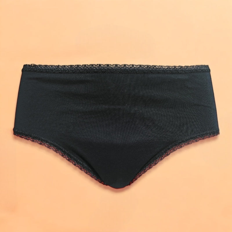 Anaé - Shorty menstruel noir Taille 34 flux fort