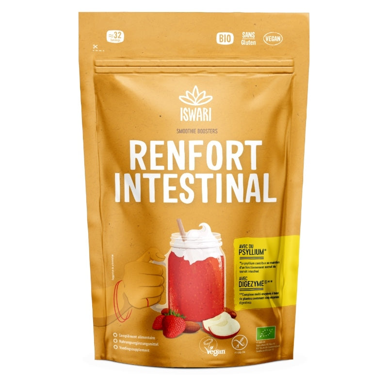 Iswari - Smoothie booster psyllium & banane BIO 100g
