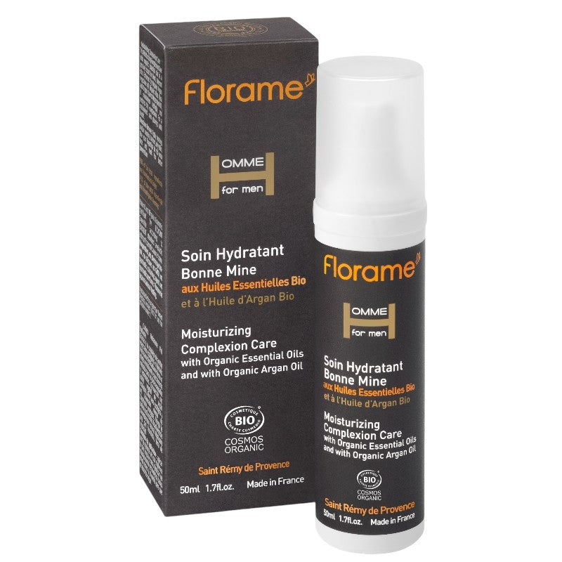Florame - Strahlende Feuchtigkeitspflege für Männer Zeder & Argan BIO 50ml