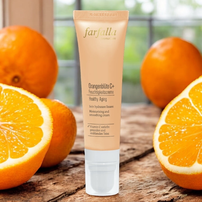 Farfalla - Soin hydratant lissant BIO fleur d'oranger C+ 30ml