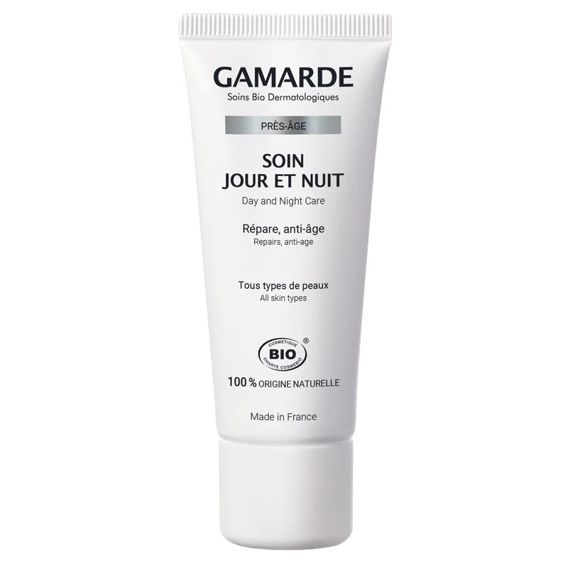 Gamarde - Soin jour et nuit BIO - répare & anti-âge - tous types de peaux - 40g