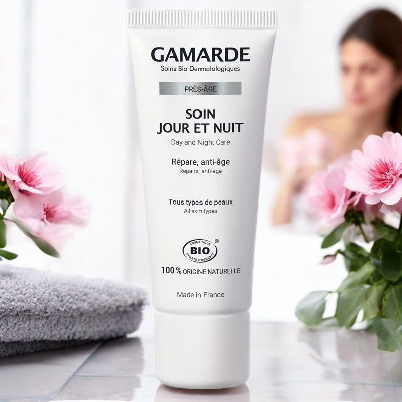 Gamarde - Soin jour et nuit BIO - répare & anti-âge - tous types de peaux - 40g