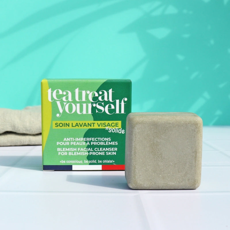 Soin lavant visage anti-imperfections solide tea tree