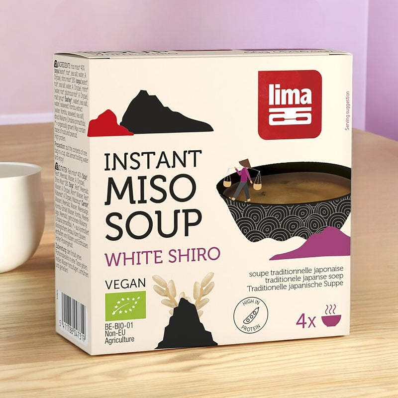 Soupe traditionnelle japonnaise au miso blanc BIO