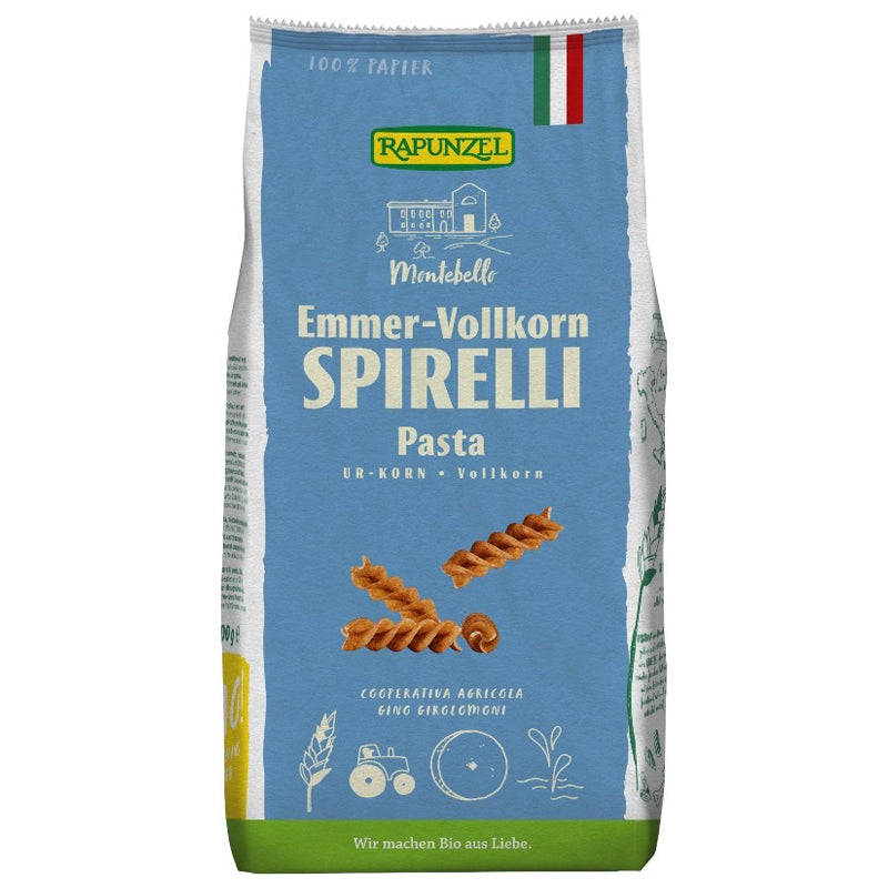 Bio-Vollkorn-Spirelli - 500 g - Rapunzel