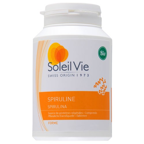 Bio-Spirulina - 400 Tabletten 250 mg - Soleil Vie