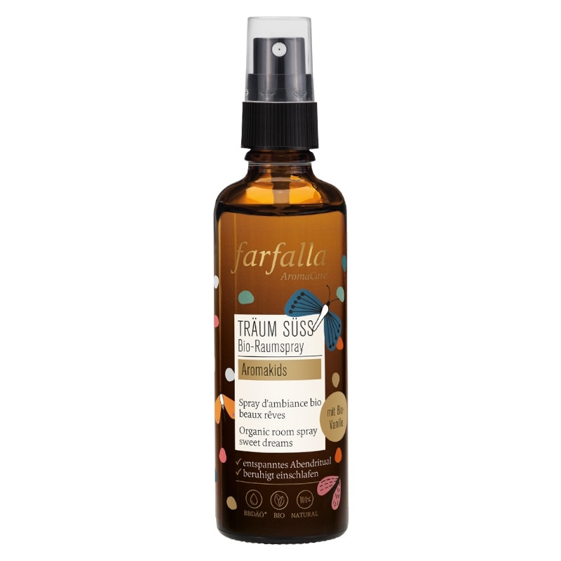 Farfalla - Spray ambiant Beaux rêves BIO vanille Aromakids 75ml