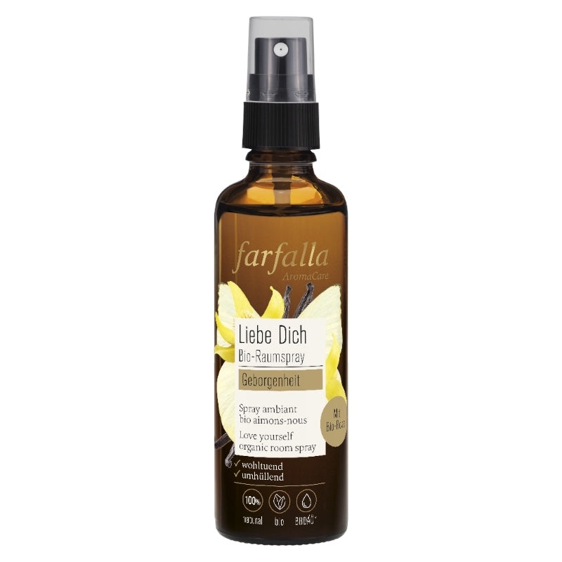 Farfalla - Spray ambiant BIO Aimons-nous rose 75ml