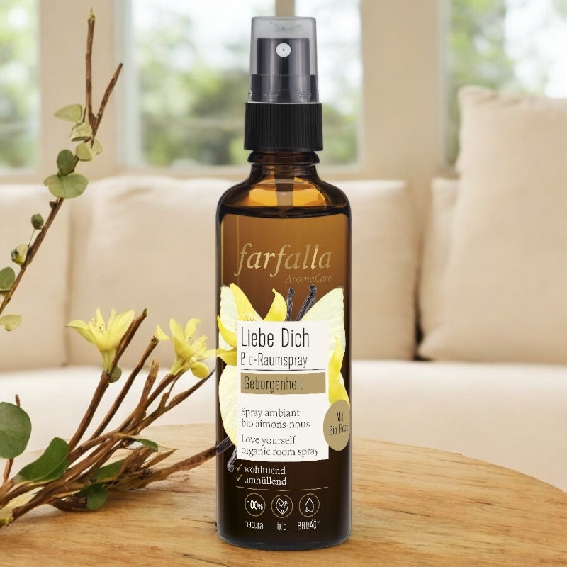 Farfalla - Spray ambiant BIO Aimons-nous rose 75ml