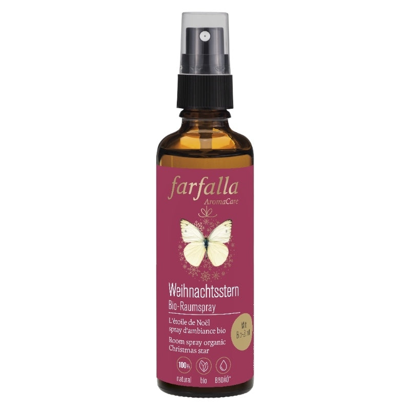 Farfalla - Raumspray Weihnachtsstern BIO 75ml