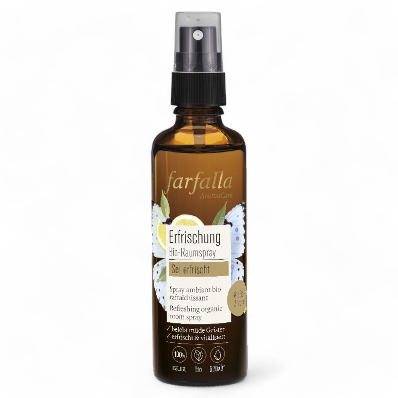 Farfalla - Spray ambiant Rafraîchissant BIO citron 75ml