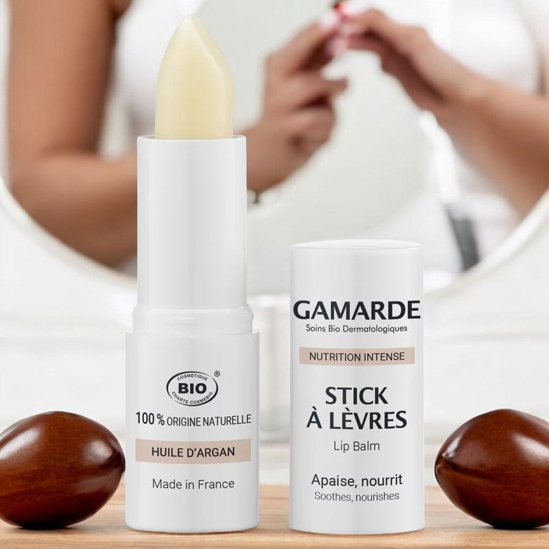 Gamarde - Stick à lèvres BIO - apaise & nourrit - argan - 3,8g