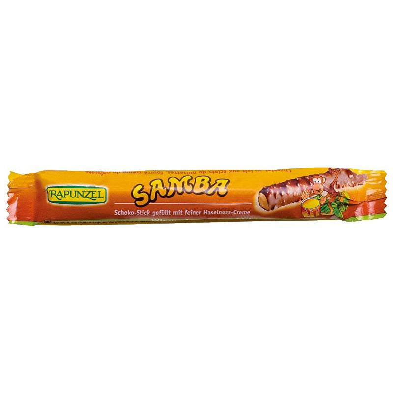 Stick chocolat au lait fourré à la crème de noisettes BIO