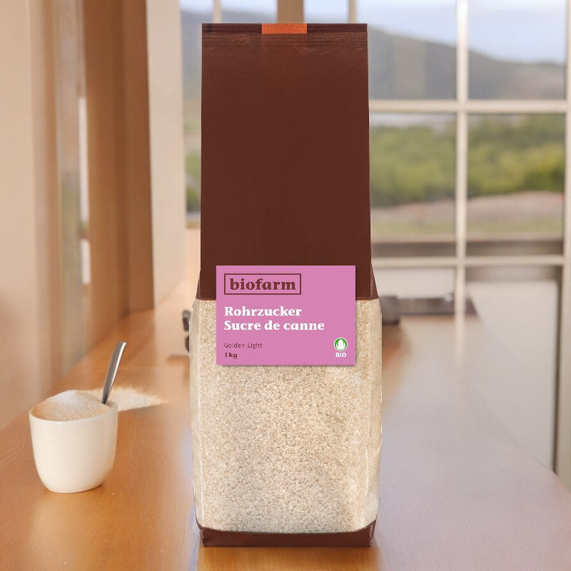 Biofarm - Bio-Golden-Light-Zucker 1kg