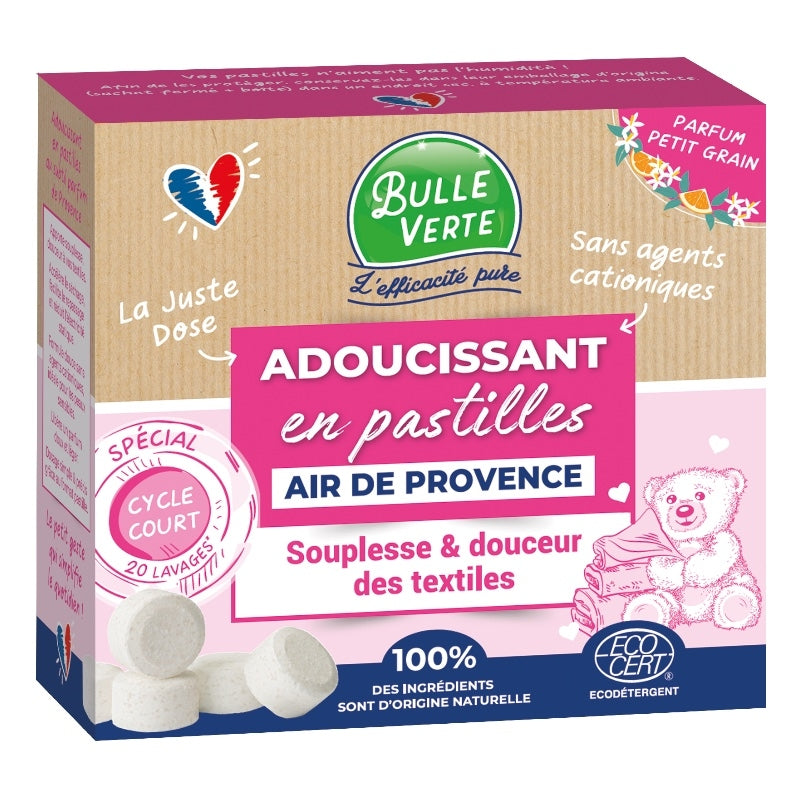 Bulle Verte - ECO Petitgrain Weichspülertabletten - 20 Stück