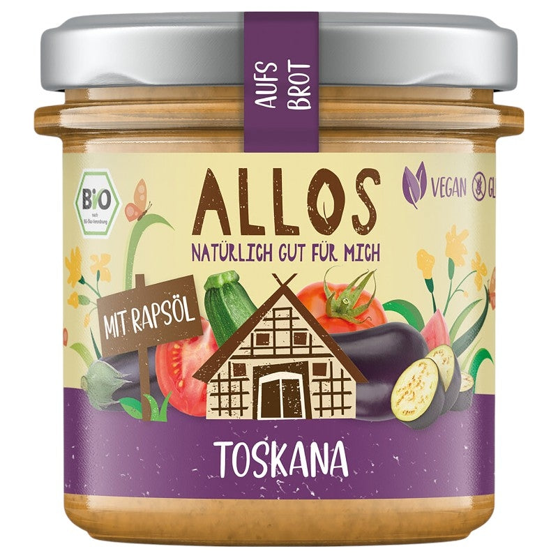 Allos - Aufstrich Toscana BIO 140g