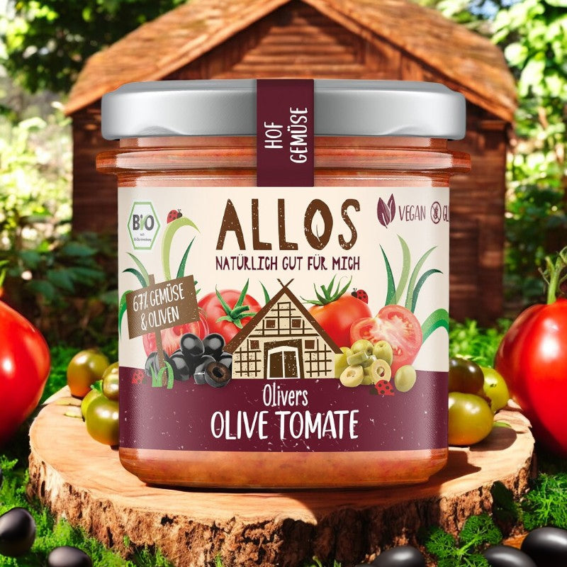 Allos - Oliven-Tomaten-Aufstrich BIO 135g