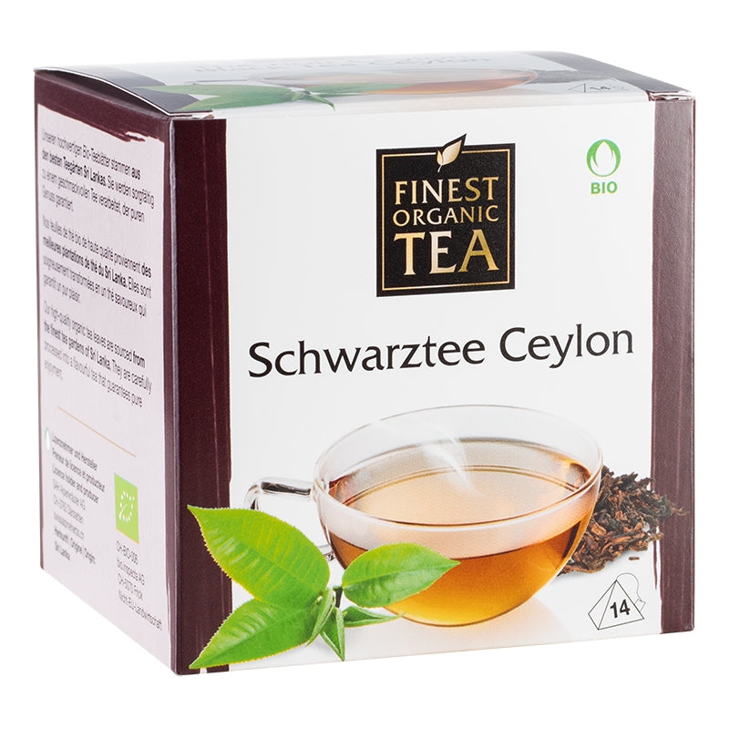 Thé noir ceylon BIO 14 sachets