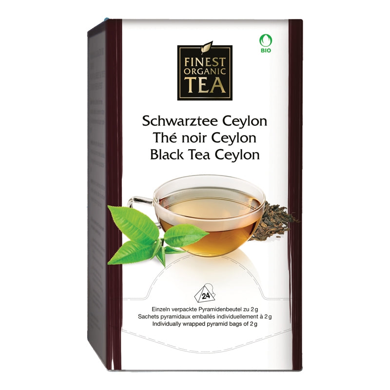 Bio-Ceylon-Schwarztee - 24 Beutel - Schweizer Alpenkräuter