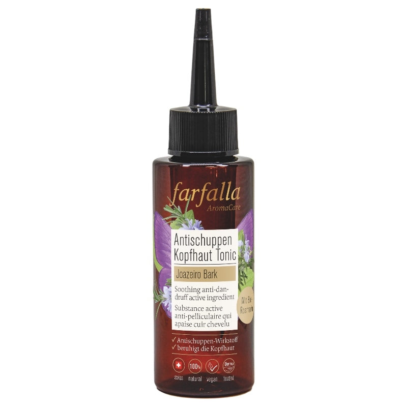 Farfalla - Anti-Schuppen Kopfhaut-Tonikum Jujube-Rinde BIO 100ml