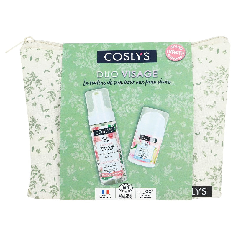 Coslys - Trousse coffret duo soin visage BIO