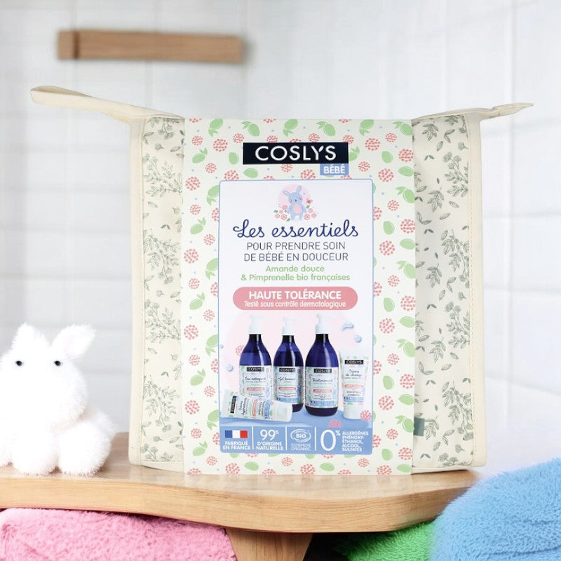Coslys - Trousse soins essentiels bébé BIO pimprenelle