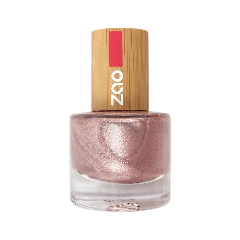 Nagellack Rosé-Champagner glänzend Nr. 658