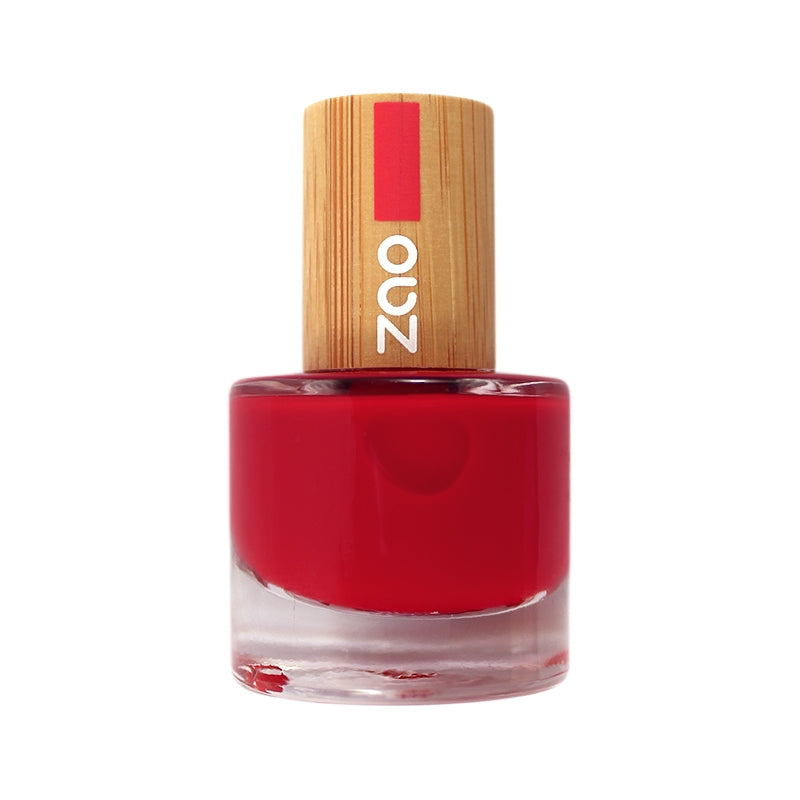 Vernis à ongles brillant Rouge carmin N°650