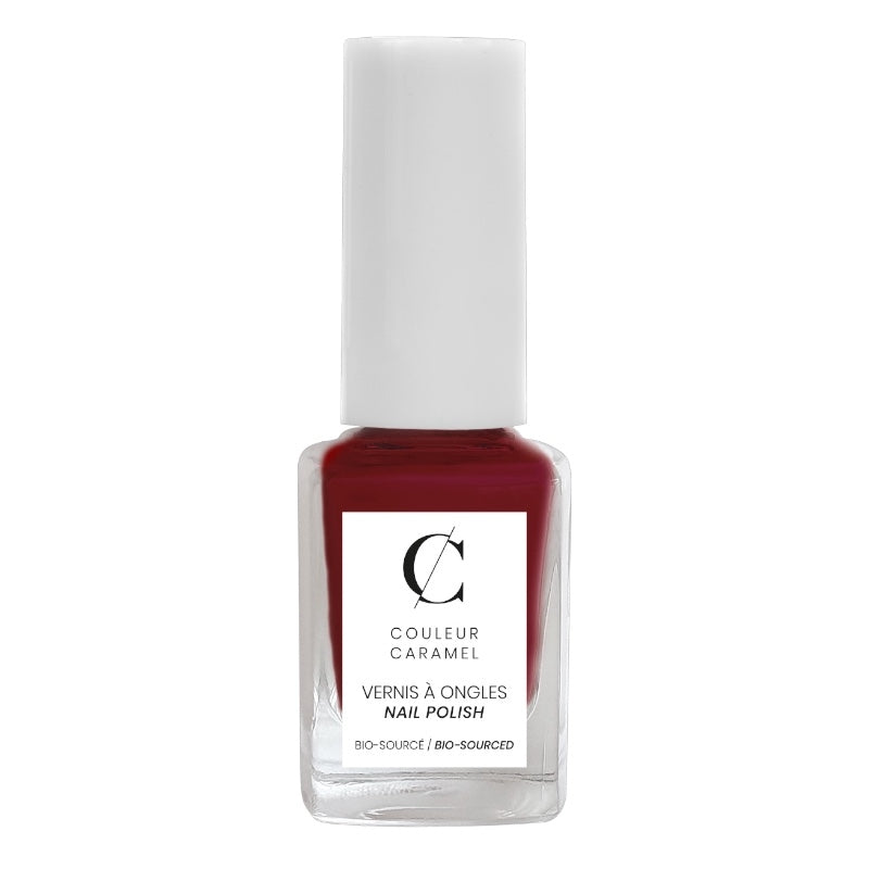 Couleur Caramel - Vernis à ongles mat Grenat N°11 11ml