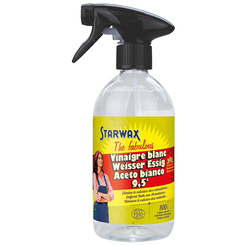 Vinaigre blanc 9,5° parfum citron - 500 ml - Starwax The Fabulous