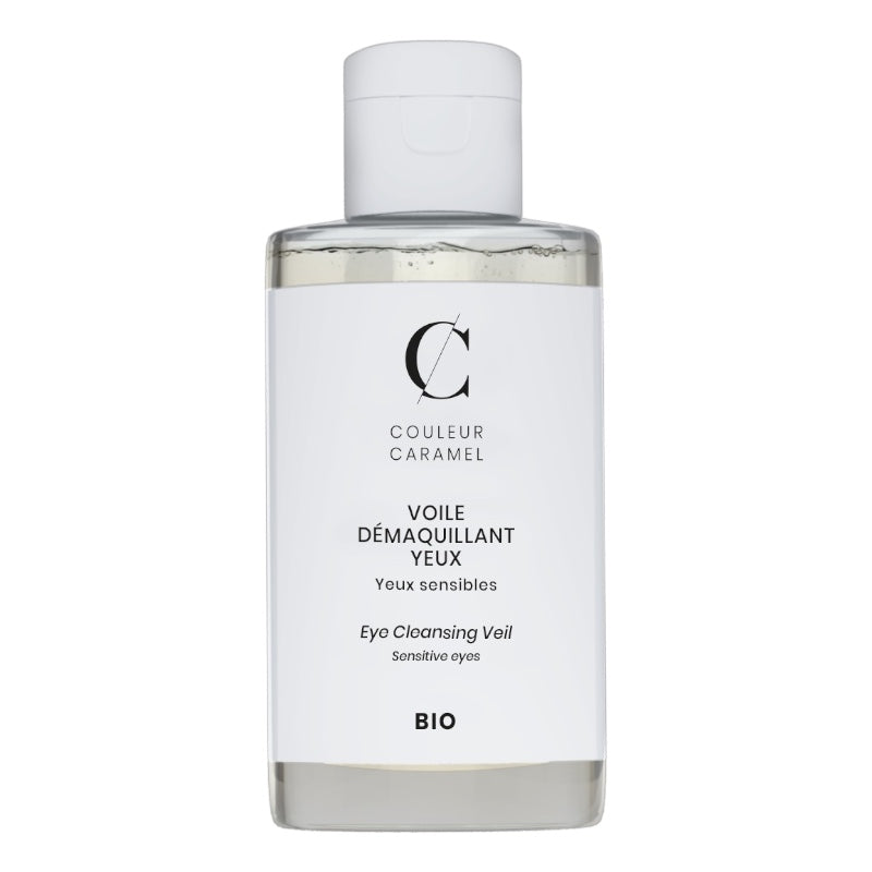 Couleur Caramel - Voile démaquillant yeux rose BIO 125ml