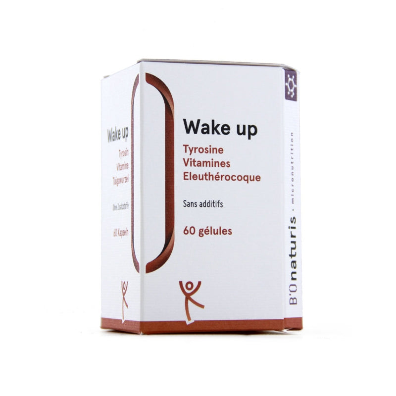 BIOnaturis - Wake Up (Tyrosin, Vitamine & Eleutherococcus) 60 Kapseln